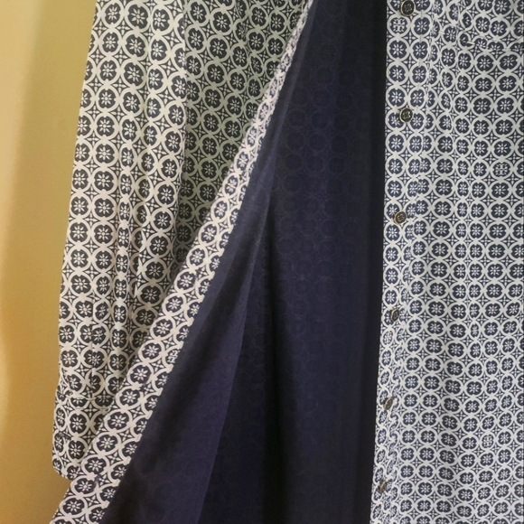 Tory Burch Belted Shirt Dress , Size 4, Color Pattern Print - Picture 11 of 11